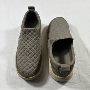 Staheekum Quilted Slip On Women 9 Taupe Pre-Owned